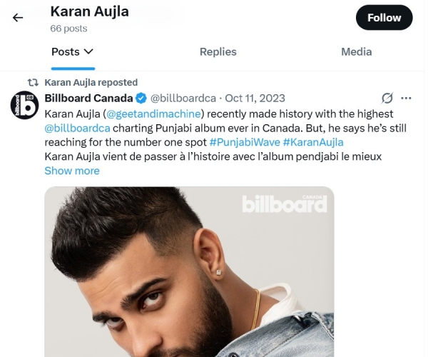 Karan Aujla Bisexual