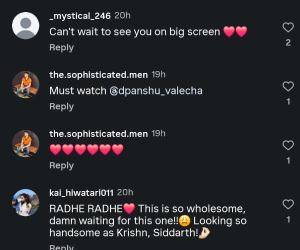 Krishnavataram Trailer Siddharth Gupta Wins Netizens Heart