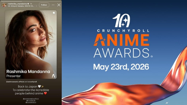 Rashmika Mandanna To Return At Anime Awards 2026
