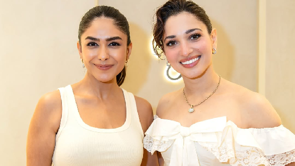 Mrunal Thakur On Her Bond With Tamannaah Bhatia