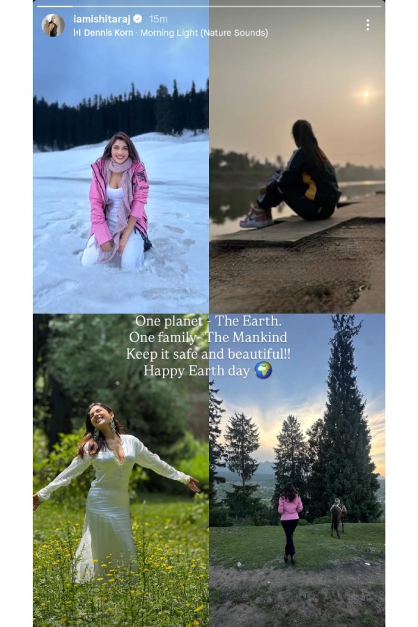 World Earth Day Ishita Raj Shares A Heartfelt Message