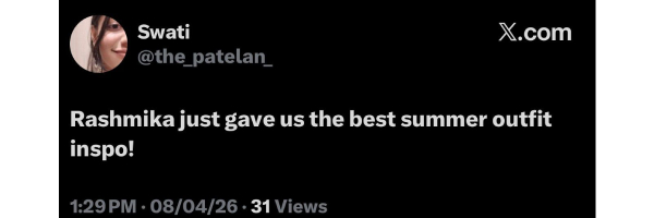 Cocktail 2 Netizens Can t Get Enough of Rashmika