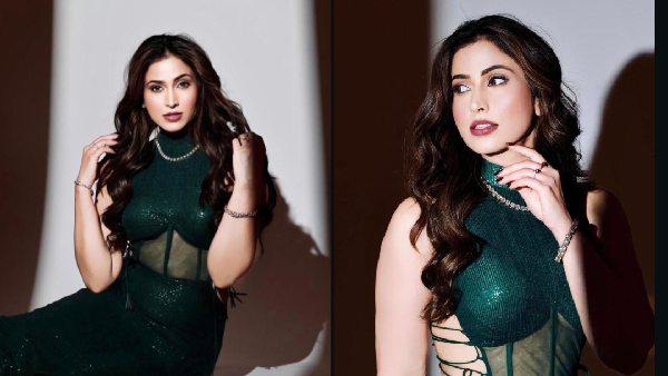 Actress Samaira Sandhu Dazzles in a Shimmering Green Look