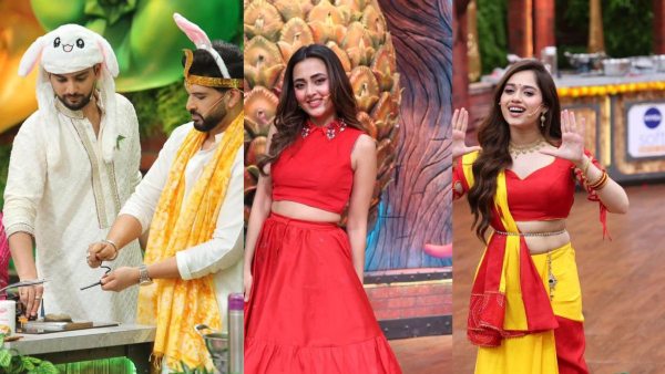 tejasswi prakash laughter chefs 3 elvish yadav tejasswi prakash laughter chefs 3 elvish yadav