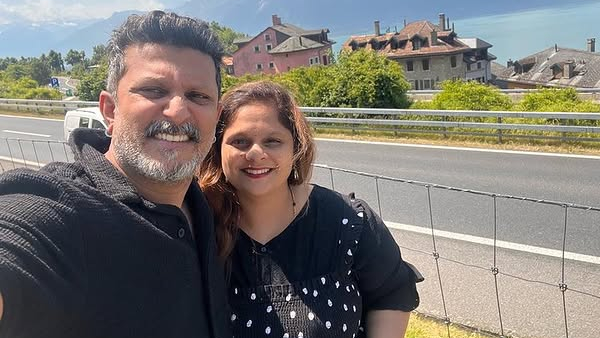 Dileep Raj Last Pic With Wife Srividya Dileep Raj Last Pic With Wife Srividya