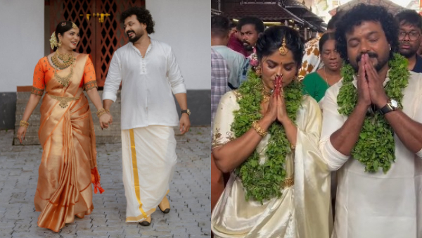 Jishin Mohan Second Wife Actor Gets Married To Ameya Nair Jishin Mohan Second Wife Actor Gets Married To Ameya Nair