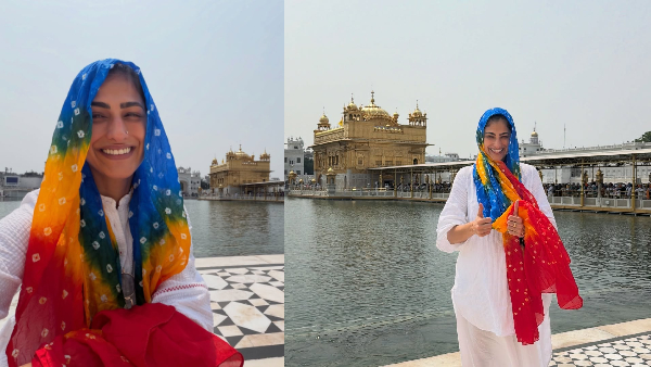 Kubbra Sait Seeks Blessings At Golden Temple