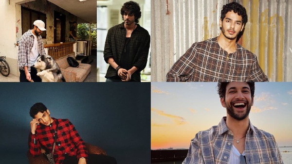 Bollywood Men Prioritising Comfort In Checkered Shirts Bollywood Men Prioritising Comfort In Checkered Shirts