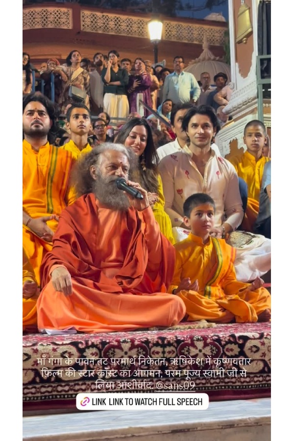 Sanskruti Jayana Visits Swami Chidanand Saraswati s Ashram Sanskruti Jayana Visits Swami Chidanand Saraswati s Ashram