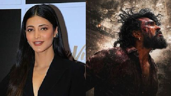 Peddi Shruti Haasan Roped In For A Special Song