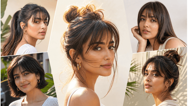Summer Fringe Hairstyles Why Bollywood Stars Are Choosing Bangs to Beat the 2026 Heatwave Summer Fringe Hairstyles Why Bollywood Stars Are Choosing Bangs to Beat the 2026 Heatwave