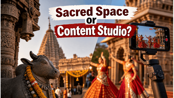 Char Dham temple controversy Viral Chaiyya Chaiyya reel sparks massive outrage and calls for stricter mobile phone bans in 2026