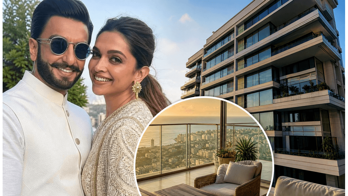 Deepika Padukone And Ranveer Singh’s Bandra Mansion: Inside Their ₹119-Crore Luxury Quadruplex Home