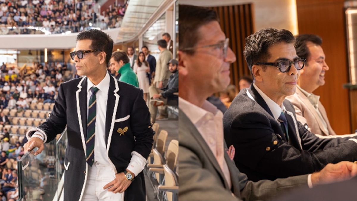 Karan Johar At Roland-Garros 2026 As The Filmmaker Continues His Global Journey
