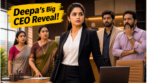 Karthika Deepam 2 Today Episode Deepa Becomes CEO As Suraj s Secret Identity Shakes The Family