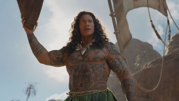 Dwayne Johnson as Maui in live-action Moana Dwayne Johnson as Maui in live-action Moana