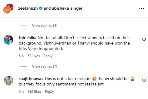 Vishnu Or Thanvi Deserved To Win SRGMP Little Champs 5, Say Fans