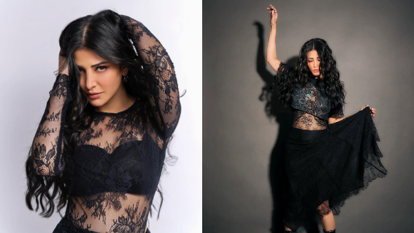 Shruti Haasan Has Quietly Made Black Her Strongest Fashion Shruti Haasan Has Quietly Made Black Her Strongest Fashion