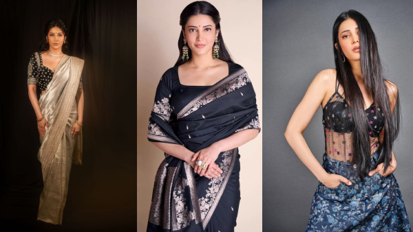 Shruti Haasan Has Quietly Made Black Her Strongest Fashion Shruti Haasan Has Quietly Made Black Her Strongest Fashion