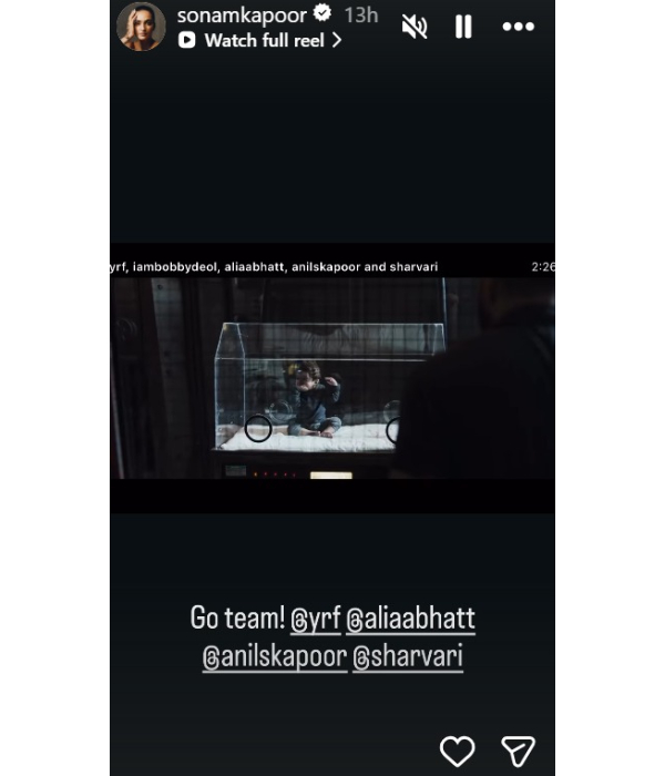 Sonam Kapoor Loves The Popcorn Action Entertainer Alpha Sonam Kapoor Loves The Popcorn Action Entertainer Alpha