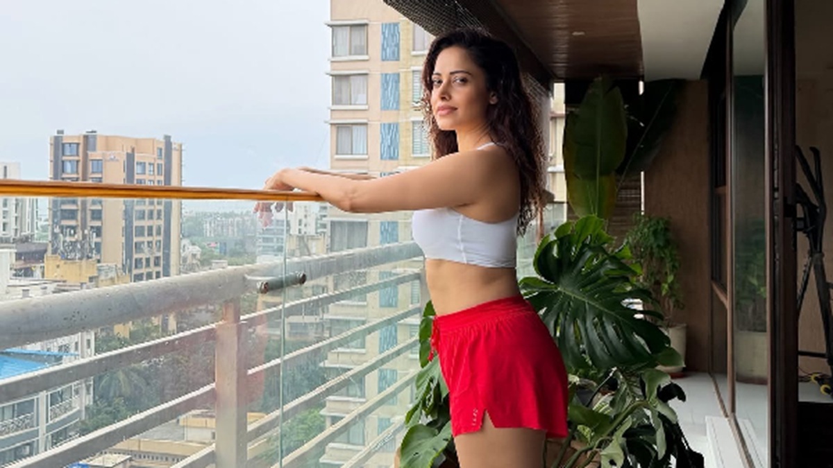 Working From Home? Not Quite! Nushrratt Bharuccha Gets Distracted by the Rainy View