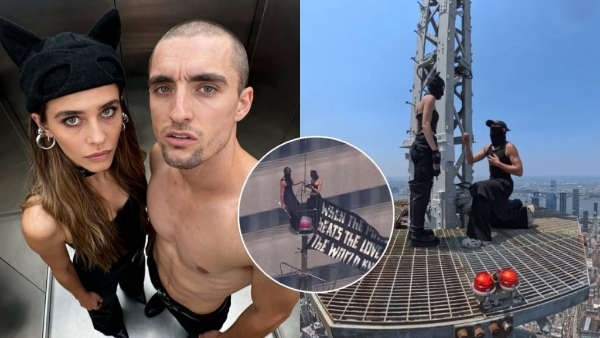 Empire State Building Proposal Viral Video Couple Empire State Building Proposal Viral Video Couple