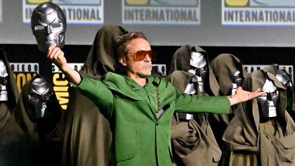 Avengers Doomsday Robert Downey Jr Has The BEST Reaction Avengers Doomsday Robert Downey Jr Has The BEST Reaction