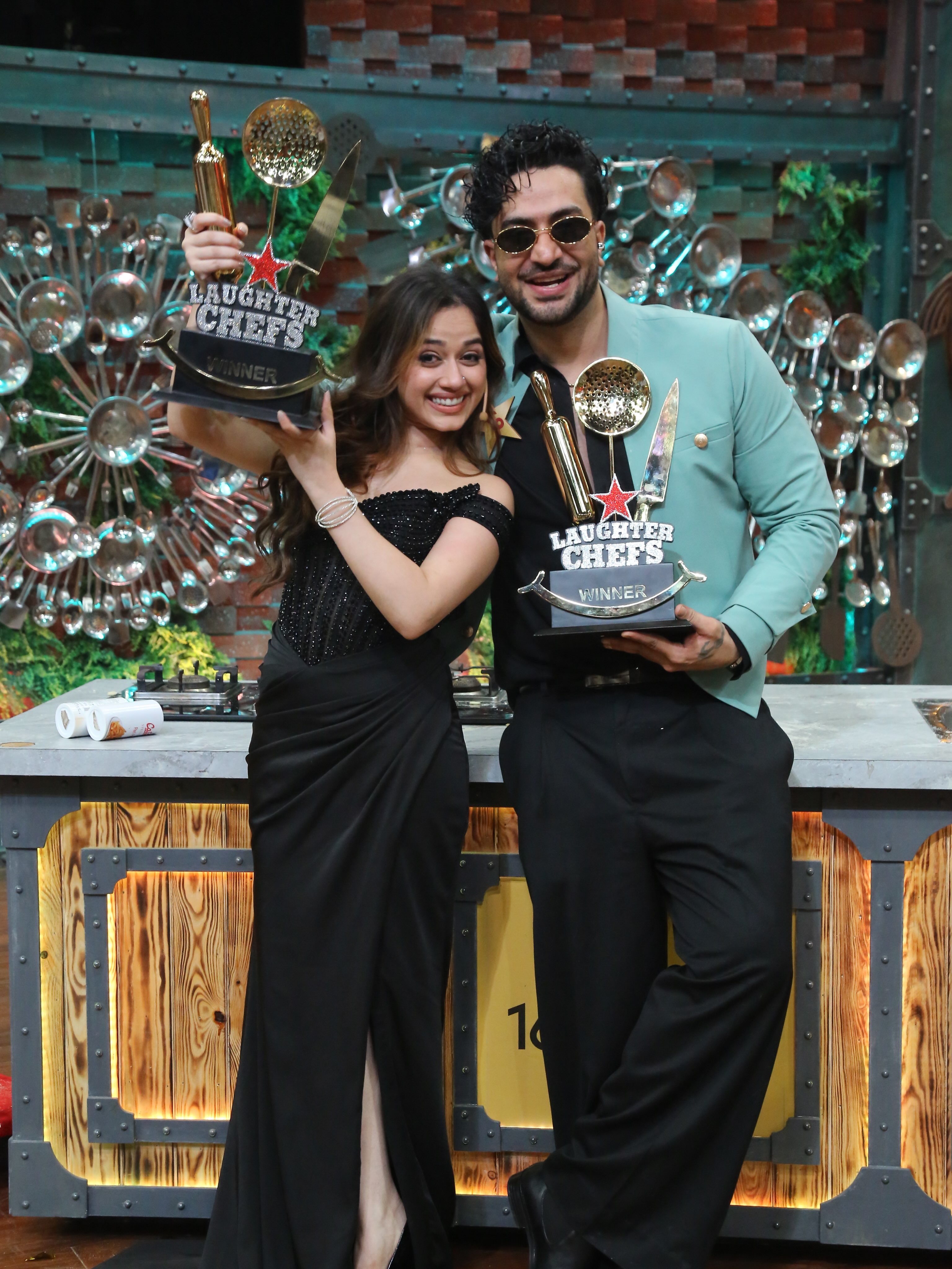 Aly Goni-Jannat Zubair Win Laughter Chefs 3