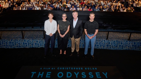 Christopher Nolan At The Odyssey Screening In Mumbai