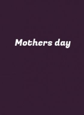 മദേഴ്‌സ് ഡേ