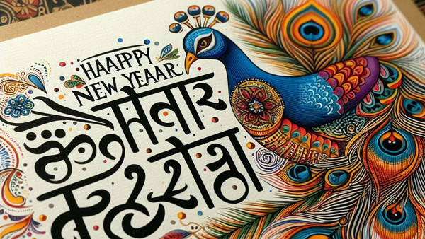 2024 Happy New Year Wishes in Hindi