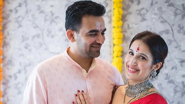Sagarika Ghatge and Zaheer Khan