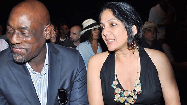 Neena Gupta and Vivian Richards