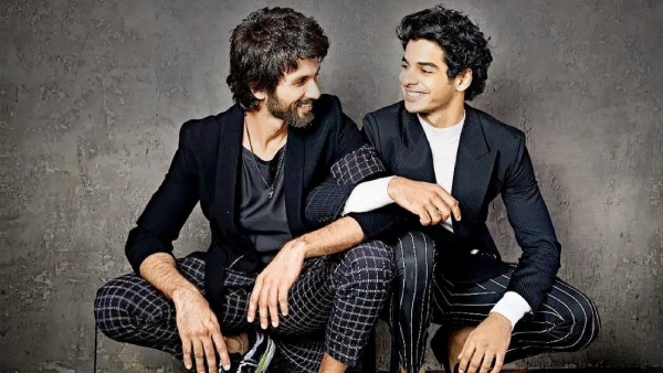 Shahid Kapoor and Ishaan Khatter