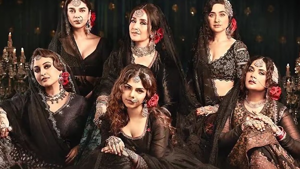 The cast of the Heeramandi