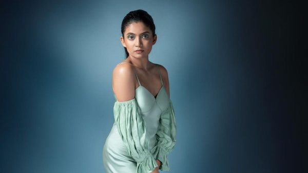 Tea Length Satin Dress