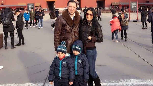 Celina Jaitly and Peter Haag