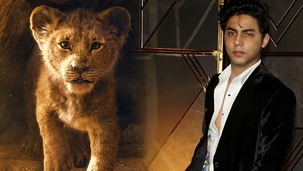 Aryan Khan as Simba in The Lion King