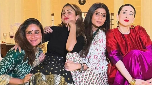 Karishma Kapoor and Amrita Arora