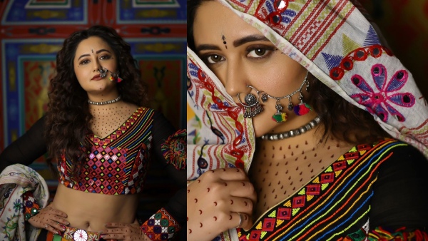 नथ ने इन्हैंस किया रश्मि का लुक