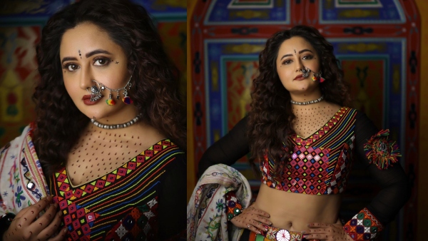 रश्मि का गरबा लुक अवतार