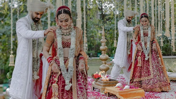 सोशल मीडिया पर वायरल हुई शादी की तस्वीरें