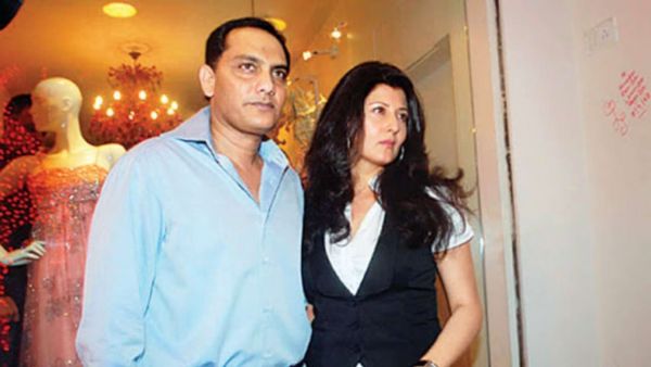 Sangeeta Bijlani and Mohammad Azharuddin 