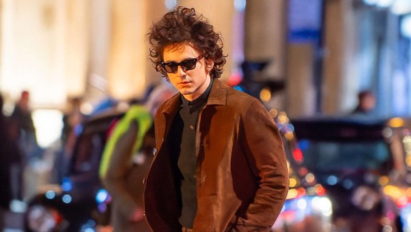 Timothee Chalamet as Bob Dylan