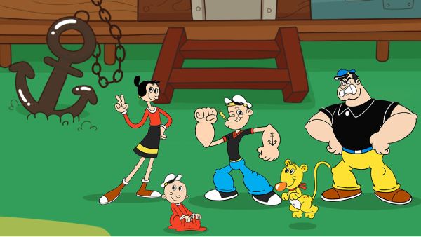 Popeye, the Sailor Man!