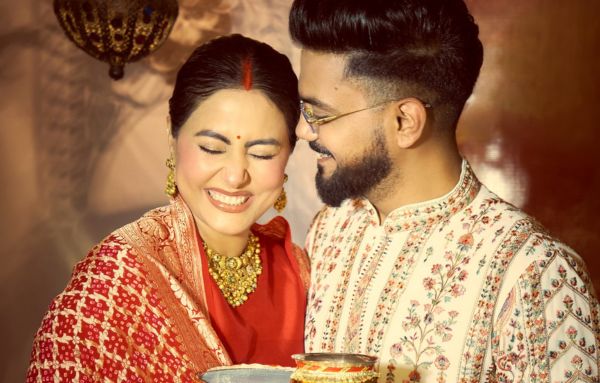 Hina Khan and Rocky Jaiswal
