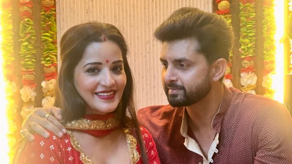 Monalisa And Vikrant Singh 