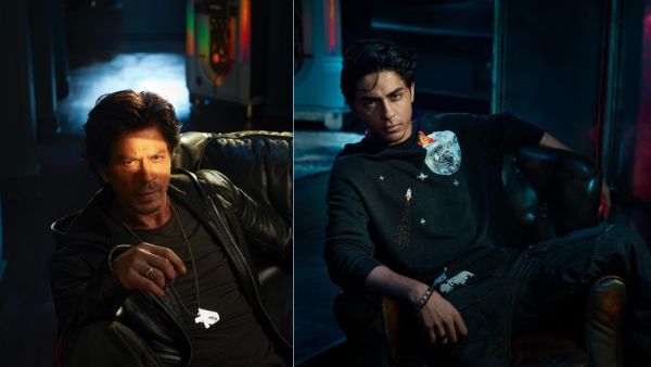 Aryan Khan and Shah Rukh Khan 
