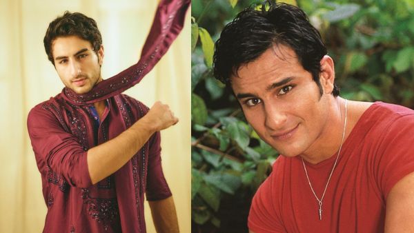 Ibrahim Ali Khan and Saif Ali Khan 