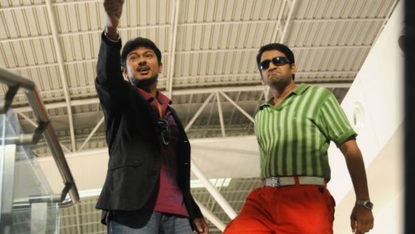 Santhanam and Udhayanidhi Stalin in Oru Kal Oru Kannadi